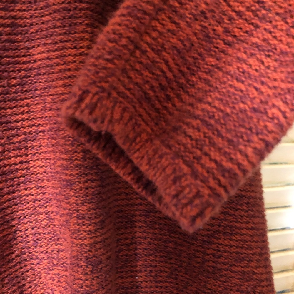 ⚡️5/$15⚡️ Old Navy | Orange/Burgundy Sweater - Picture 7 of 10